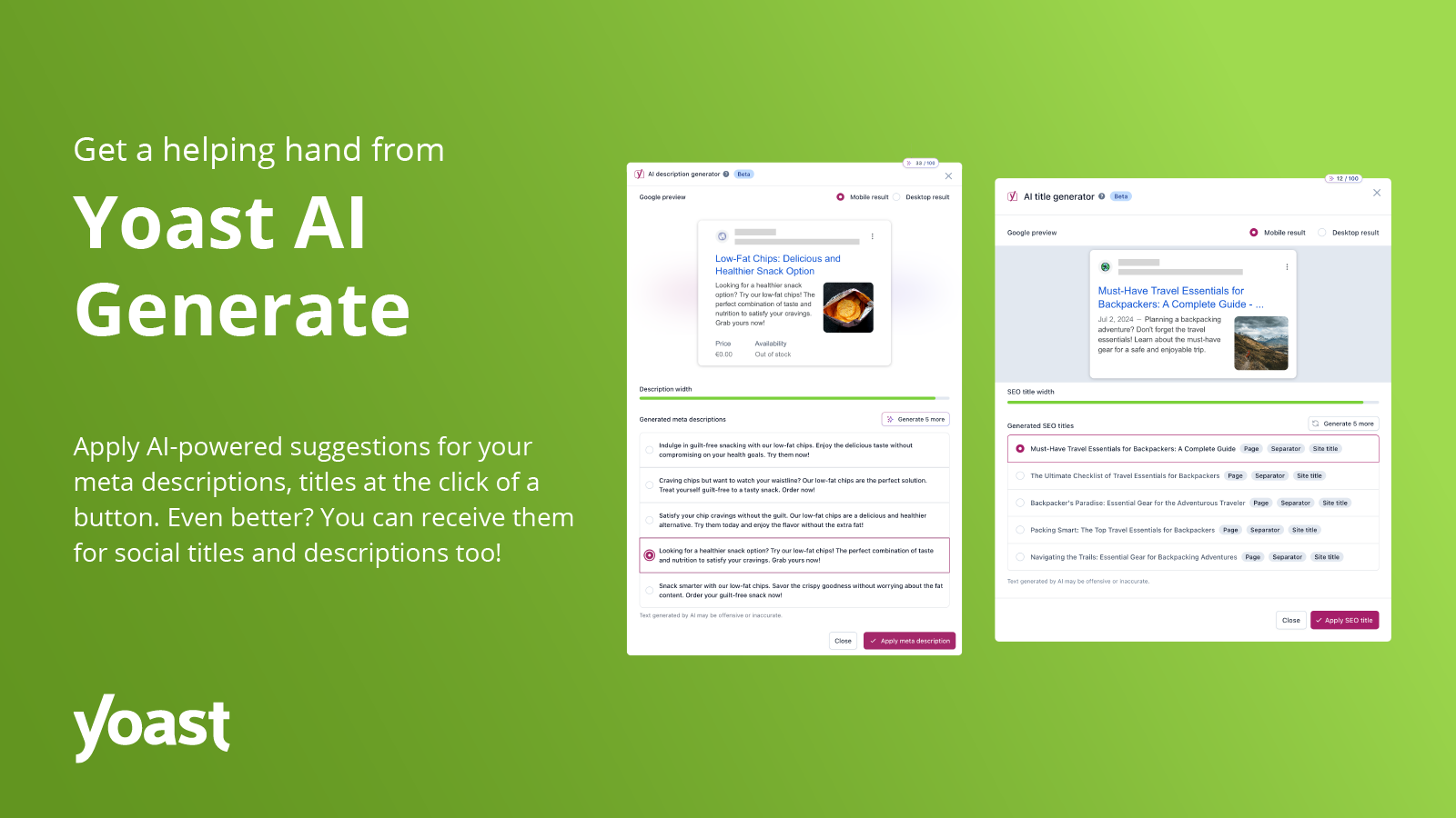 Yoast SEO for Shopify